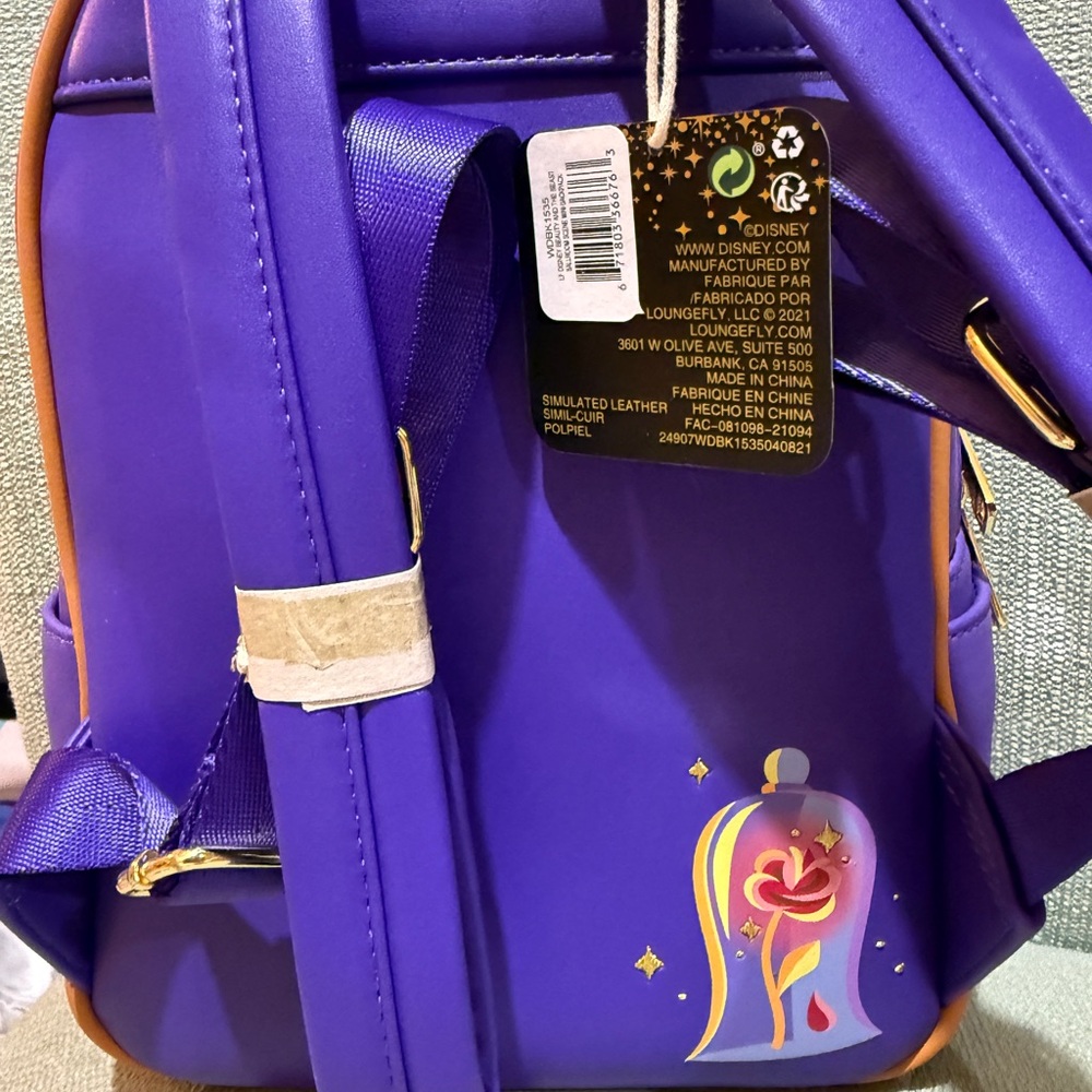 Loungefly Disney Beauty And The Beast Ballroom Ba… - image 3